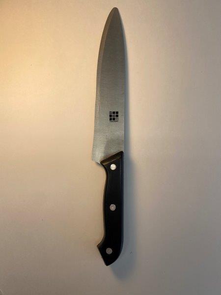 Wide Blade Kitchen Knife