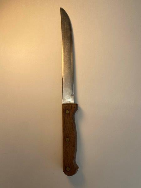 Large Wooden Handle Knife