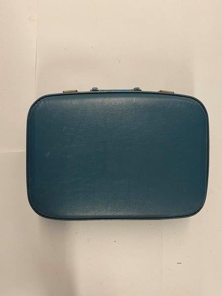 Small Sky Blue Suitcase